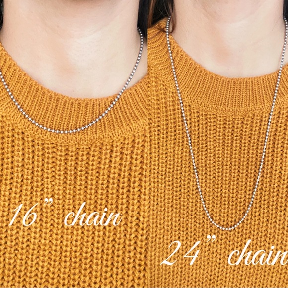 🚫SOLD🚫Tiffany & Co. Sterling Silver Beaded Chain - Picture 2 of 4